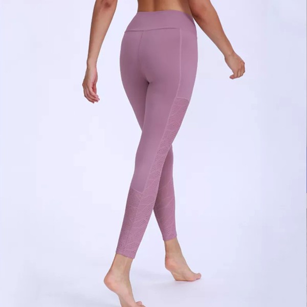 Leggins Traforato Rosa